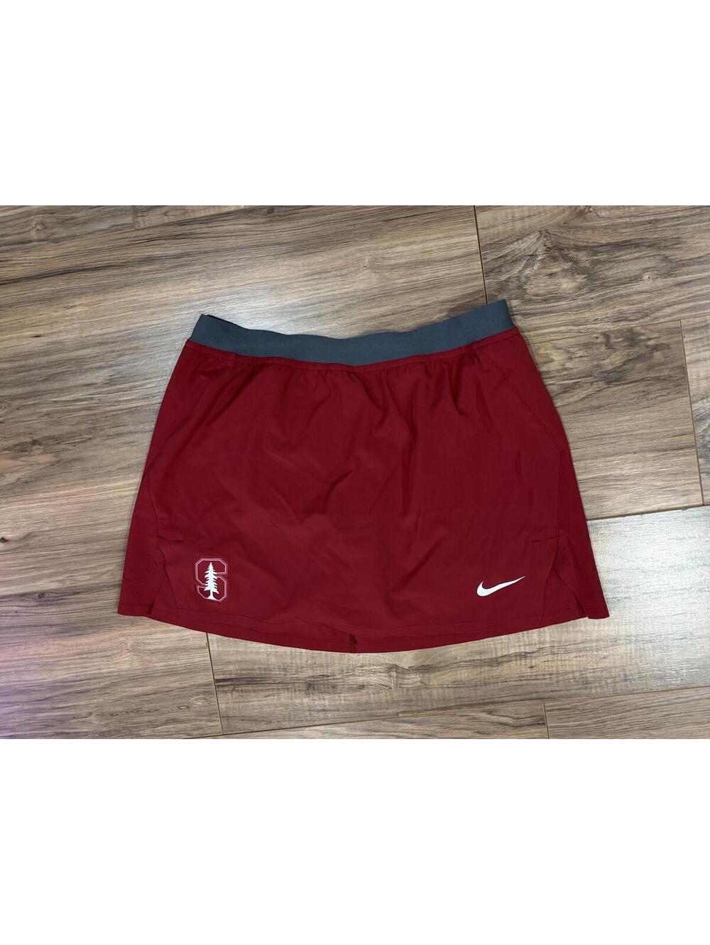 Nike Team Issued Stanford Cardinals Lacrosse Woven Kilt Short *MADE IN USA*RARE